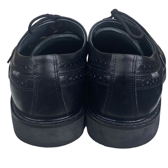 Mephisto Mens Matthew Smooth Black Leather Wing Tip Oxford Size US 10 - Picture 11 of 11